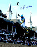 Victor Espinoza Signed American Pharoah 2015 Kentucky Derby Victory 11x14 Photo - ESP11P500 - Victor Espinoza Signed American Pharoah 2015 Kentucky Derby Victory 11x14 Photo product image