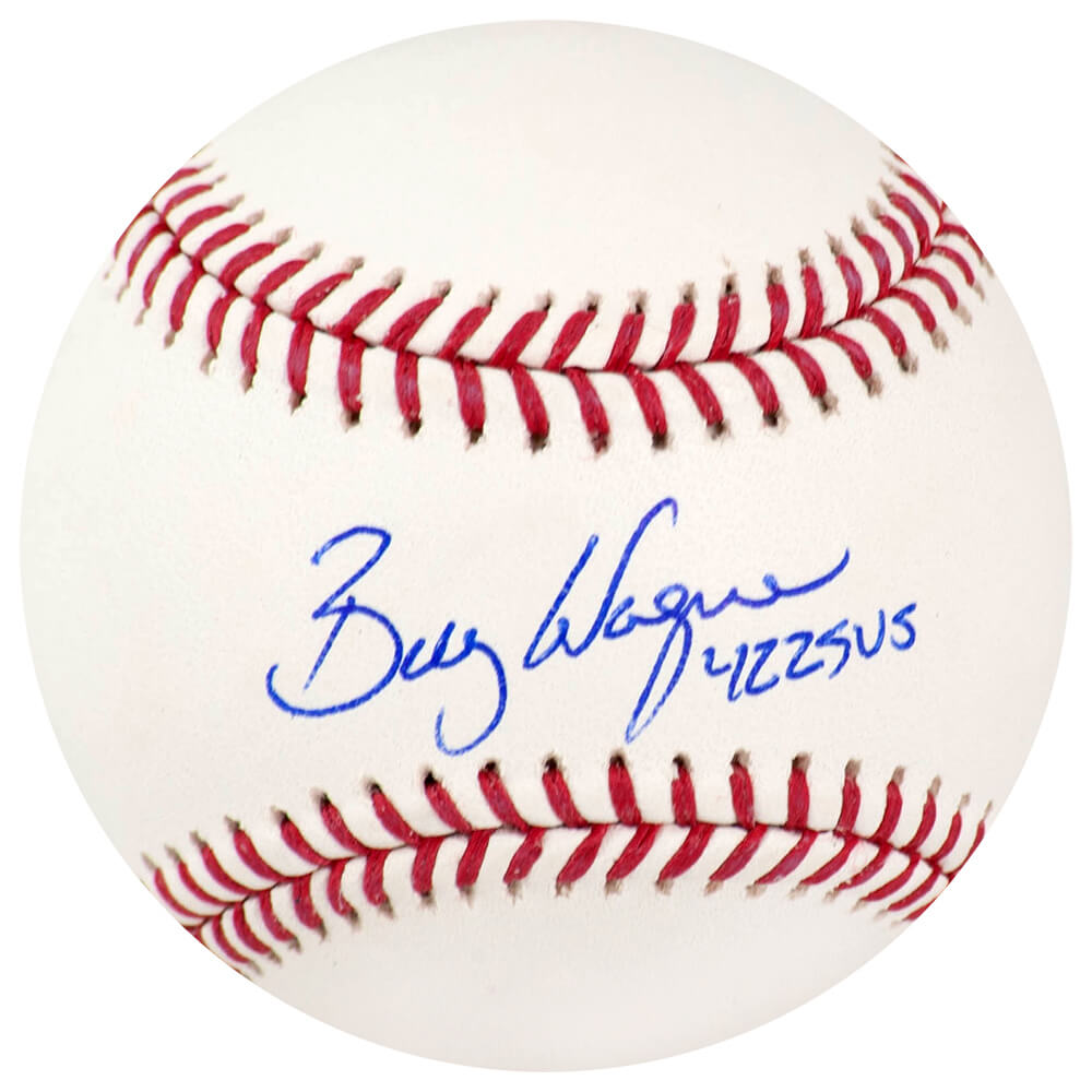 Billy Wagner Signed Rawlings Official MLB Baseball w/422 SVS - WAGBSB100 - Billy Wagner Signed Rawlings Official MLB Baseball w/422 SVS product image