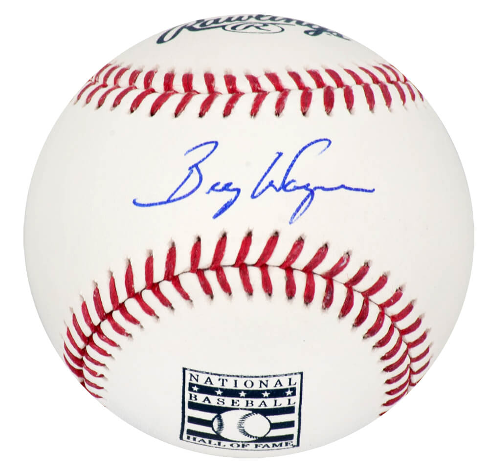 Billy Wagner Signed Rawlings Hall of Fame Logo MLB Baseball - WAGBSB103 - Billy Wagner Signed Rawlings Hall of Fame Logo MLB Baseball product image