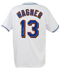 Billy Wagner Signed White Custom Baseball Jersey - WAGJRY100 - Billy Wagner Signed White Custom Baseball Jersey product image