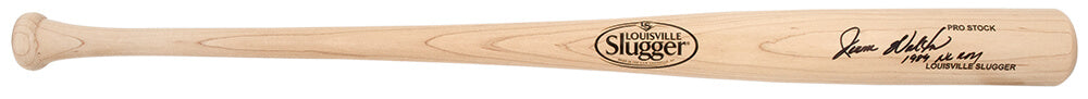 Jerome Walton Signed Louisville Slugger Pro Stock Blonde Baseball Bat w/1989 NL ROY - WALBAT101 - Jerome Walton Signed Louisville Slugger Pro Stock Blonde Baseball Bat w/1989 NL ROY product image