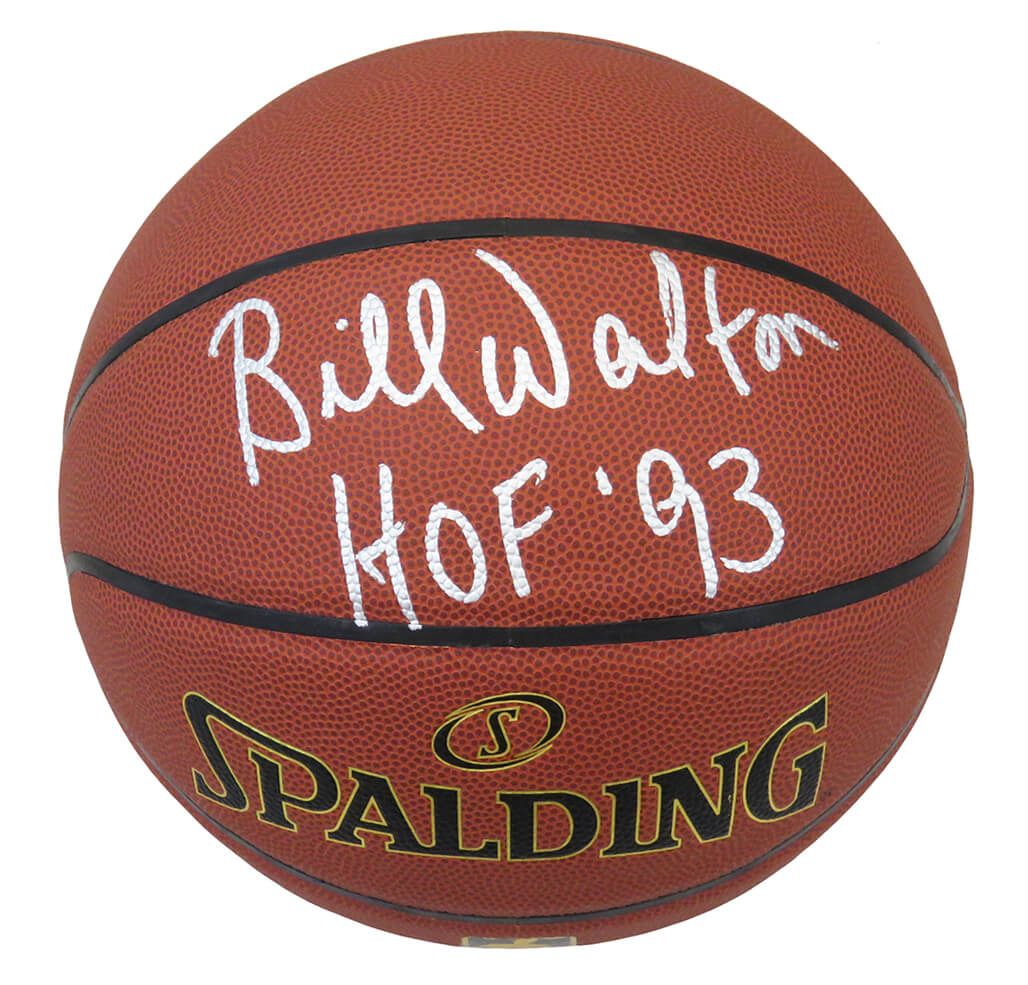 Bill Walton Signed Spalding Indoor/Outdoor NBA Max Grip Basketball w/HOF'93 - WALBSK223 - Bill Walton Signed Spalding Indoor/Outdoor NBA Max Grip Basketball w/HOF'93 product image