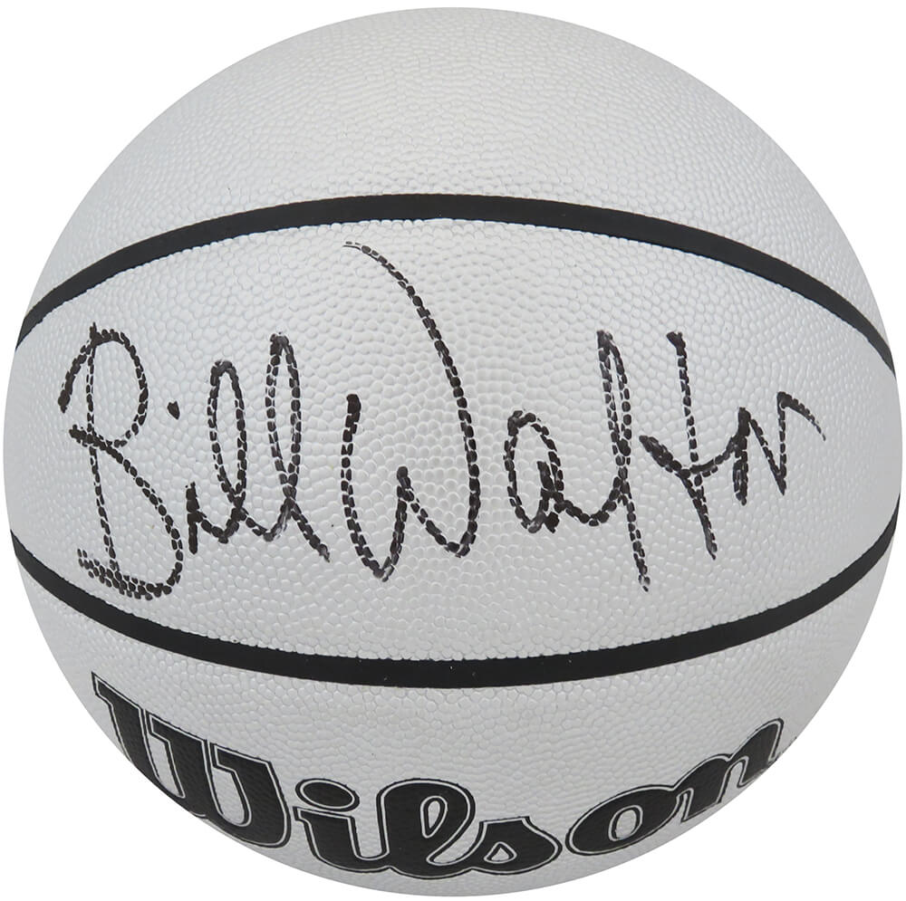 Bill Walton Signed Wilson I/O Silver 75th Anniversary Logo NBA Basketball - WALBSK228 - Bill Walton Signed Wilson I/O Silver 75th Anniversary Logo NBA Basketball product image