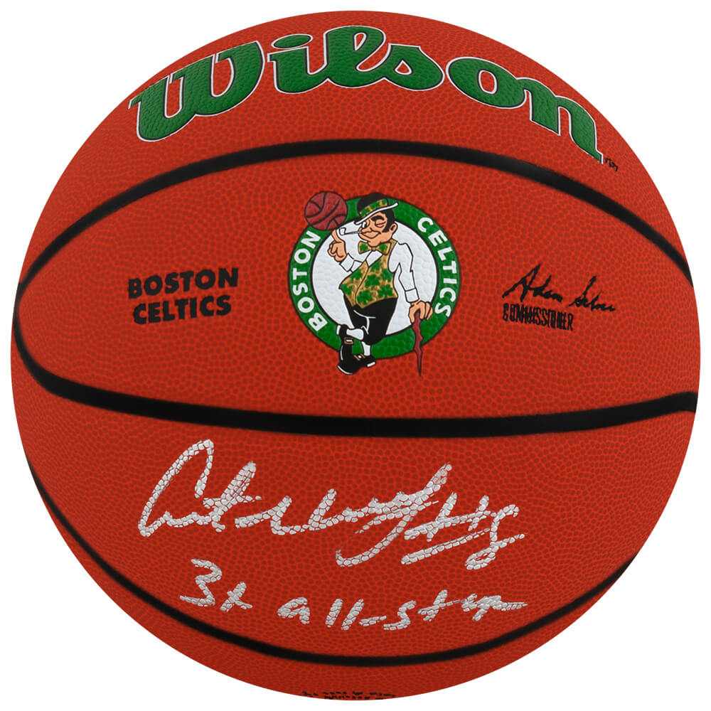 Antoine Walker Signed Wilson Boston Celtics Logo NBA Basketball w/3x All Star - WALBSK243 - Antoine Walker Signed Wilson Boston Celtics Logo NBA Basketball w/3x All Star product image