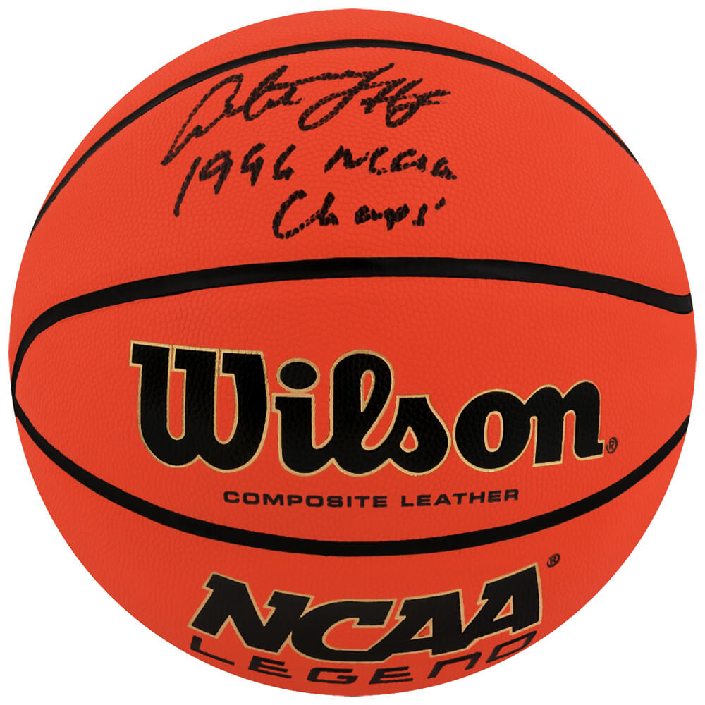 Antoine Walker Signed Wilson NCAA Basketball w/1996 NCAA Champs - WALBSK245 - Antoine Walker Signed Wilson NCAA Basketball w/1996 NCAA Champs product image