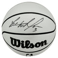 Ben Wallace Signed Wilson Platinum  Full Size NBA Basketball - WALBSK253 - Ben Wallace Signed Wilson Platinum Full Size NBA Basketball product image