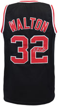 Bill Walton Signed Black Throwback Custom Basketball Jersey - WALJRY202 - Bill Walton Signed Black Throwback Custom Basketball Jersey product image