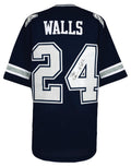 Everson Walls Signed Navy Throwback Custom Football Jersey - WALJRY301 - Everson Walls Signed Navy Throwback Custom Football Jersey product image