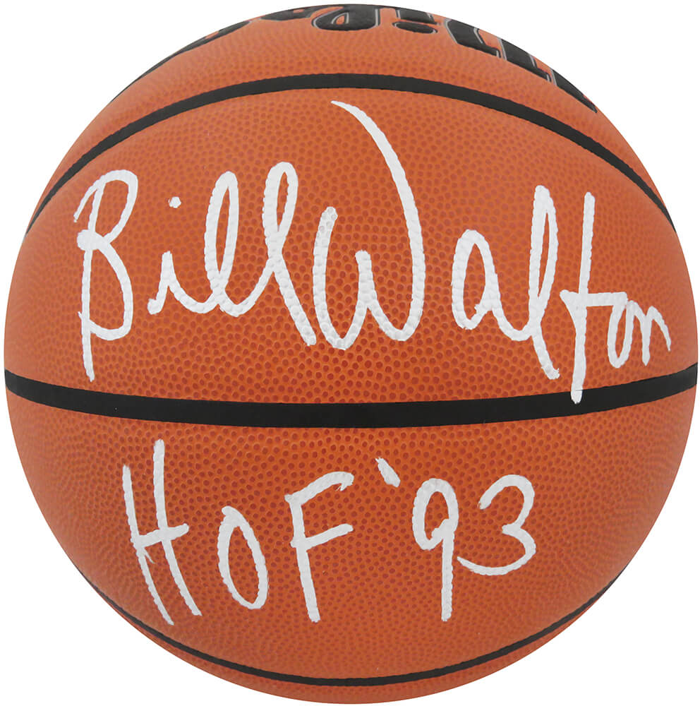 Bill Walton Signed Wilson Indoor/Outdoor NBA Basketball w/HOF'93 - WALBSK226 - Bill Walton Signed Wilson Indoor/Outdoor NBA Basketball w/HOF'93 product image