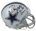 Everson Walls Signed Dallas Cowboys Riddell Mini Helmet w/4x Pro Bowl - WALMIN301 - Everson Walls Signed Dallas Cowboys Riddell Mini Helmet w/4x Pro Bowl product image