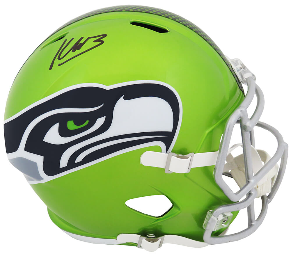 Kenneth Walker Signed Seattle Seahawks FLASH Riddell Full Size Speed Replica Helmet - WALREP300 - Kenneth Walker Signed Seattle Seahawks FLASH Riddell Full Size Speed Replica Helmet product image