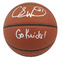 Charlie Ward Signed Spalding Ultimate Indoor/Outdoor NBA Basketball w/Go Knicks - WARBSK204 - Charlie Ward Signed Spalding Ultimate Indoor/Outdoor NBA Basketball w/Go Knicks product image
