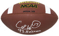 Charlie Ward Signed Wilson NCAA Full Size Football w/93 Heisman - WARFTB310 - Charlie Ward Signed Wilson NCAA Full Size Football w/93 Heisman product image