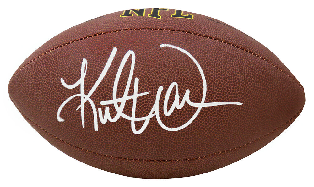 Kurt Warner Signed Wilson Super Grip Full Size NFL Football - WARFTB320 - Kurt Warner Signed Wilson Super Grip Full Size NFL Football product image