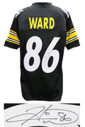 Hines Ward Signed Black Custom Football Jersey - WARJRY300 - Hines Ward Signed Black Custom Football Jersey product image