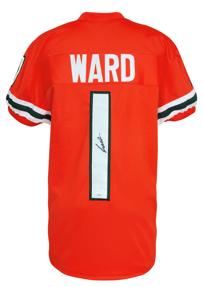 Cam Ward Signed Orange Custom College Football Jersey - (JSA) - WARJRY336 - Cam Ward Signed Orange Custom College Football Jersey - (JSA) product image