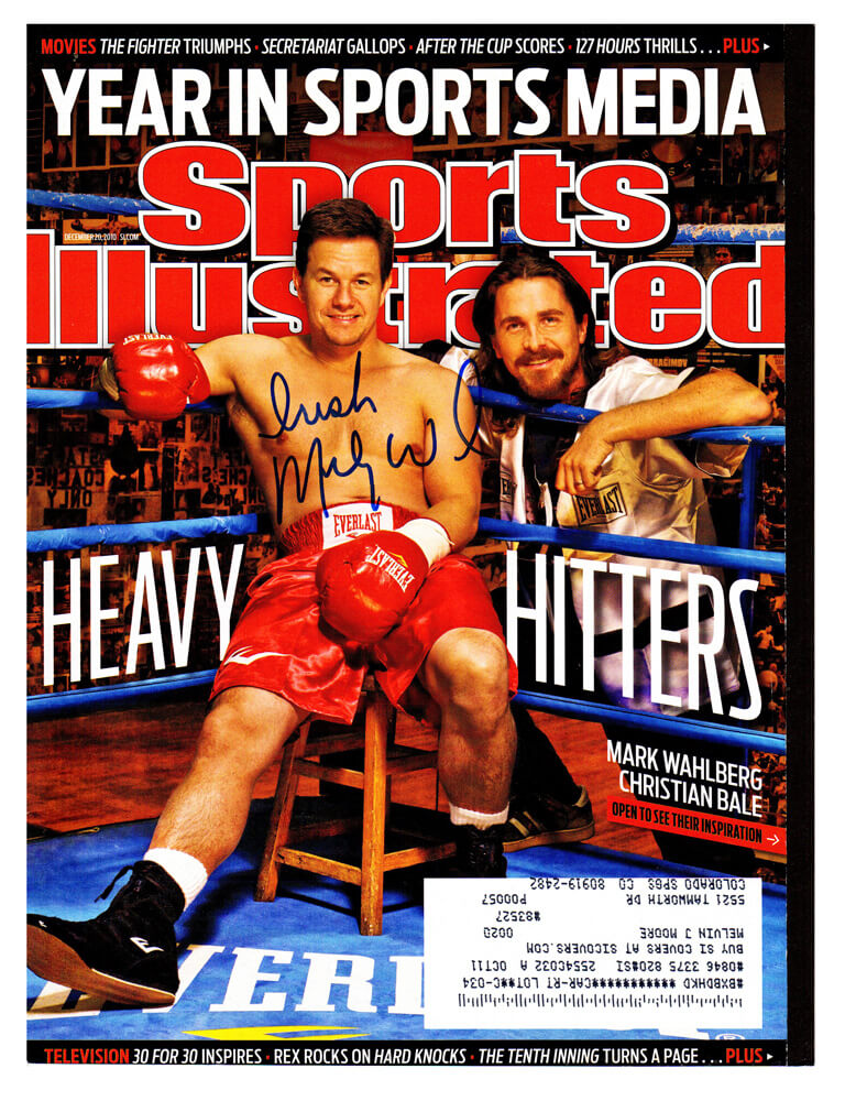 Micky Ward Signed Sports Illustrated 'Heavy Hitters' December 20, 2010 Original Magazine w/Irish - WARMAG500 - Micky Ward Signed Sports Illustrated 'Heavy Hitters' December 20, 2010 Original Magazine w/Irish product image