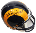 Kurt Warner Signed Rams Throwback Riddell Mini Helmet w/HOF'17 - WARMIN300 - Kurt Warner Signed Rams Throwback Riddell Mini Helmet w/HOF'17 product image