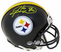 Hines Ward Signed Pittsburgh Steelers Riddell Mini Helmet (In Yellow Paint) - WARMIN313 - Hines Ward Signed Pittsburgh Steelers Riddell Mini Helmet (In Yellow Paint) product image