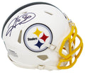 Hines Ward Signed Pittsburgh Steelers Flat White Matte Riddell Speed Mini Helmet - WARMIN314 - Hines Ward Signed Pittsburgh Steelers Flat White Matte Riddell Speed Mini Helmet product image