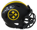 Hines Ward Signed Pittsburgh Steelers Eclipse Riddell Speed Mini Helmet (White Ink) - WARMIN318 - Hines Ward Signed Pittsburgh Steelers Eclipse Riddell Speed Mini Helmet (White Ink) product image