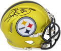 Hines Ward Signed Pittsburgh Steelers FLASH Riddell Speed Mini Helmet - WARMIN320 - Hines Ward Signed Pittsburgh Steelers FLASH Riddell Speed Mini Helmet product image