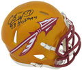 Charlie Ward Signed Florida State Seminoles FLASH Riddell Speed Mini Helmet w/Heisman'93 - WARMIN334 - Charlie Ward Signed Florida State Seminoles FLASH Riddell Speed Mini Helmet w/Heisman'93 product image