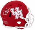 Andre Ware Signed Houston Cougars Riddell Speed Mini Helmet w/89'HT - WARMIN340 - Andre Ware Signed Houston Cougars Riddell Speed Mini Helmet w/89'HT product image