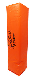 Charlie Ward Signed Orange Endzone Pylon w/93 Heisman - WARPYL300 - Charlie Ward Signed Orange Endzone Pylon w/93 Heisman product image