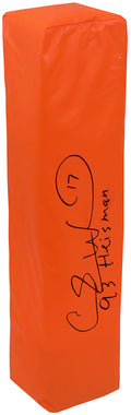 Charlie Ward Signed Champro Orange Endzone Football Pylon w/93 Heisman - WARPYL302 - Charlie Ward Signed Champro Orange Endzone Football Pylon w/93 Heisman product image