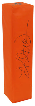 Kurt Warner Signed BSN Orange Football Endzone Pylon - WARPYL320 - Kurt Warner Signed BSN Orange Football Endzone Pylon product image