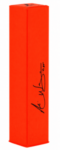 Andre Ware Signed BSN Orange Football Endzone Pylon w/89'HT - WARPYL325 - Andre Ware Signed BSN Orange Football Endzone Pylon w/89'HT product image