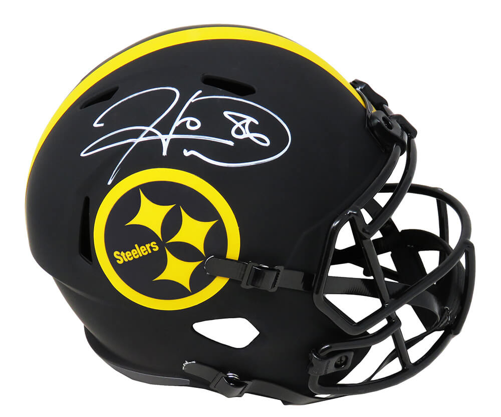 Hines Ward Signed Pittsburgh Steelers Eclipse Riddell Full Size Speed Replica Helmet (Beckett) - WARREP318 - Hines Ward Signed Pittsburgh Steelers Eclipse Riddell Full Size Speed Replica Helmet (Beckett) product image