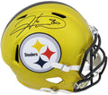 Hines Ward Signed Pittsburgh Steelers FLASH Riddell Full Size Speed Replica Helmet - WARREP321 - Hines Ward Signed Pittsburgh Steelers FLASH Riddell Full Size Speed Replica Helmet product image