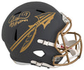 Charlie Ward Signed Florida State Seminoles SLATE Riddell Full Size Speed Replica Helmet w/93 Heisman - WARREP338 - Charlie Ward Signed Florida State Seminoles SLATE Riddell Full Size Speed Replica Helmet w/93 Heisman product image