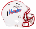 Andre Ware Signed Houston Cougars Throwback Riddell Full Size Speed Replica Helmet w/89 Heisman - WARREP351 - Andre Ware Signed Houston Cougars Throwback Riddell Full Size Speed Replica Helmet w/89 Heisman product image