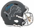 Andre Ware Signed Detroit Lions SLATE Riddell Full Size Speed Replica Helmet w/90 #1 Pick - WARREP353 - Andre Ware Signed Detroit Lions SLATE Riddell Full Size Speed Replica Helmet w/90 #1 Pick product image