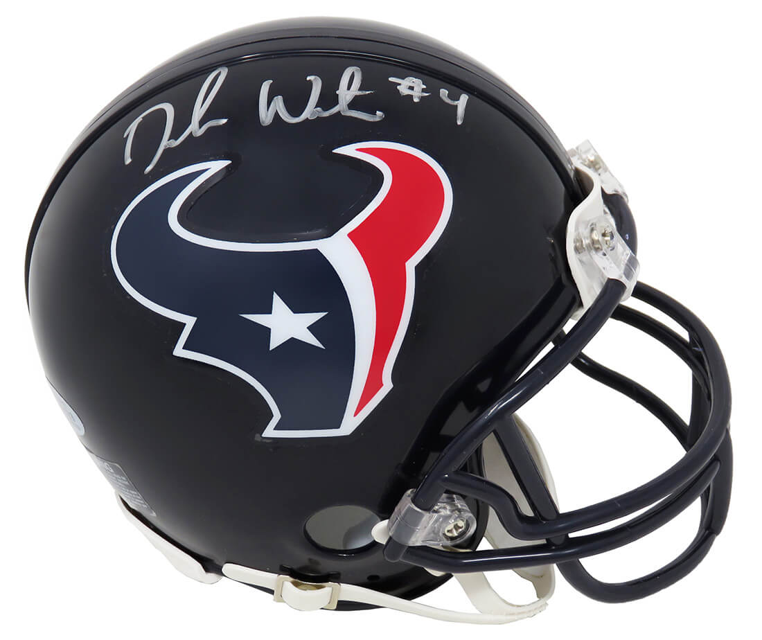Deshaun Watson Signed Houston Texans Riddell Mini Helmet (Beckett) - WATMIN310 - Deshaun Watson Signed Houston Texans Riddell Mini Helmet (Beckett) product image