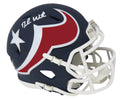 Deshaun Watson Signed Houston Texans AMP Riddell Speed Mini Helmet (Beckett) - WATMIN311 - Deshaun Watson Signed Houston Texans AMP Riddell Speed Mini Helmet (Beckett) product image