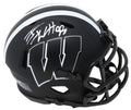 J.J. (JJ) Watt Signed Houston Texans Eclipse Black Matte Riddell Speed Mini Helmet - WATMIN331 - J.J. (JJ) Watt Signed Houston Texans Eclipse Black Matte Riddell Speed Mini Helmet product image