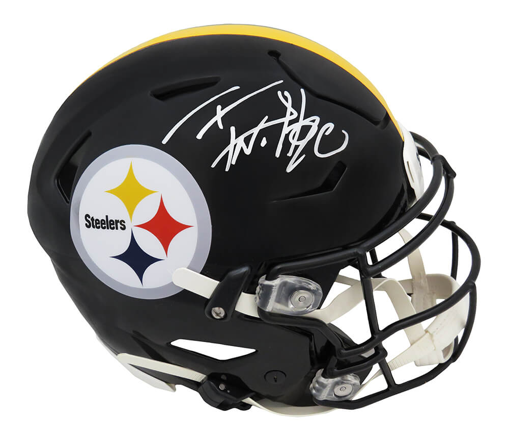 T.J. (TJ) Watt Signed Pittsburgh Steelers Riddell SpeedFlex Authentic Football Helmet - WATPRO300 - T.J. (TJ) Watt Signed Pittsburgh Steelers Riddell SpeedFlex Authentic Football Helmet product image