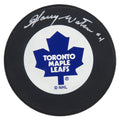 Harry Watson Signed Toronto Maple Leafs Logo Hockey Puck - WATPUC401 - Harry Watson Signed Toronto Maple Leafs Logo Hockey Puck product image