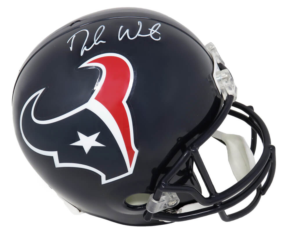 Deshaun Watson Signed Houston Texans Riddell Full Size Replica Helmet (Beckett) - WATREP310 - Deshaun Watson Signed Houston Texans Riddell Full Size Replica Helmet (Beckett) product image