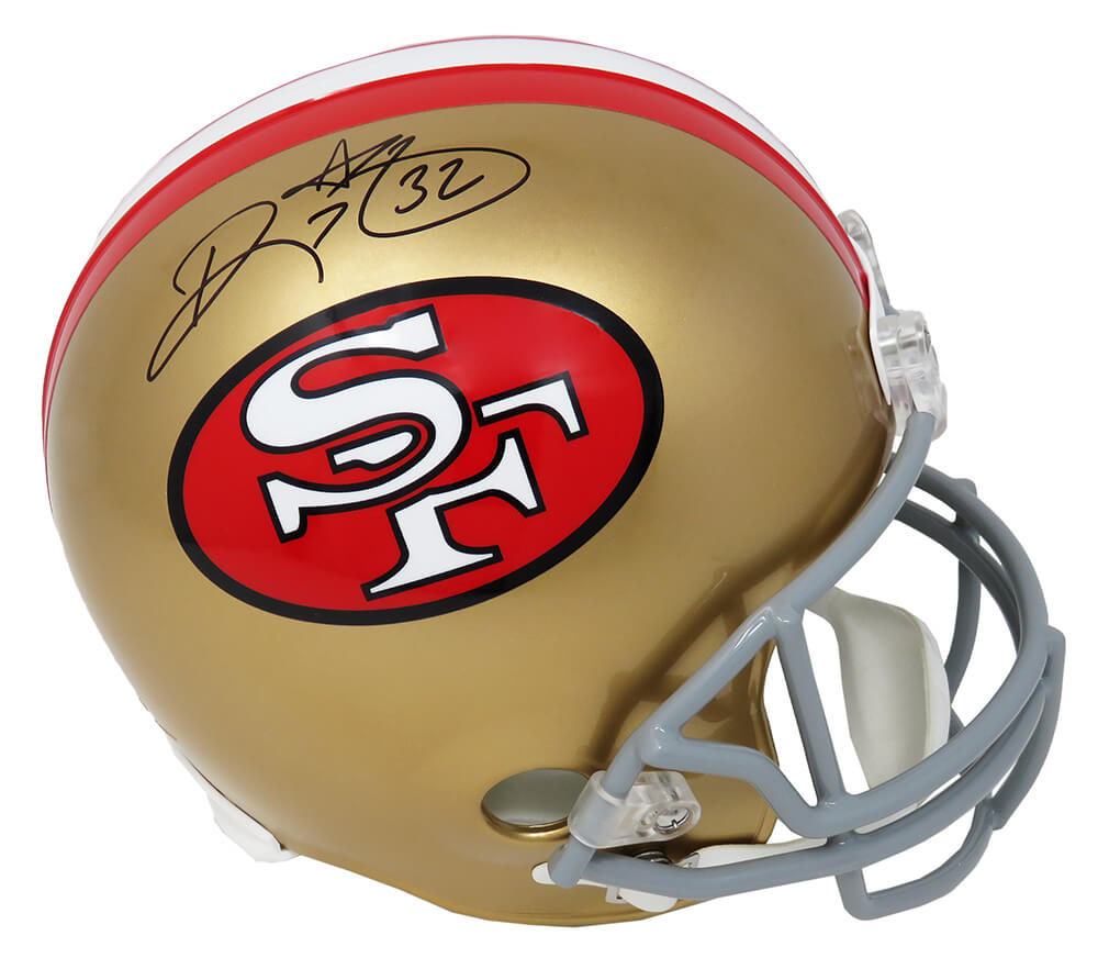 Ricky Watters Signed San Francisco 49ers Throwback Riddell Full Size Replica Helmet - WATREP320 - Ricky Watters Signed San Francisco 49ers Throwback Riddell Full Size Replica Helmet product image
