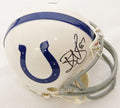 Reggie Wayne Signed Colts Riddell Mini Helmet - WAYMIN300 - Reggie Wayne Signed Colts Riddell Mini Helmet product image