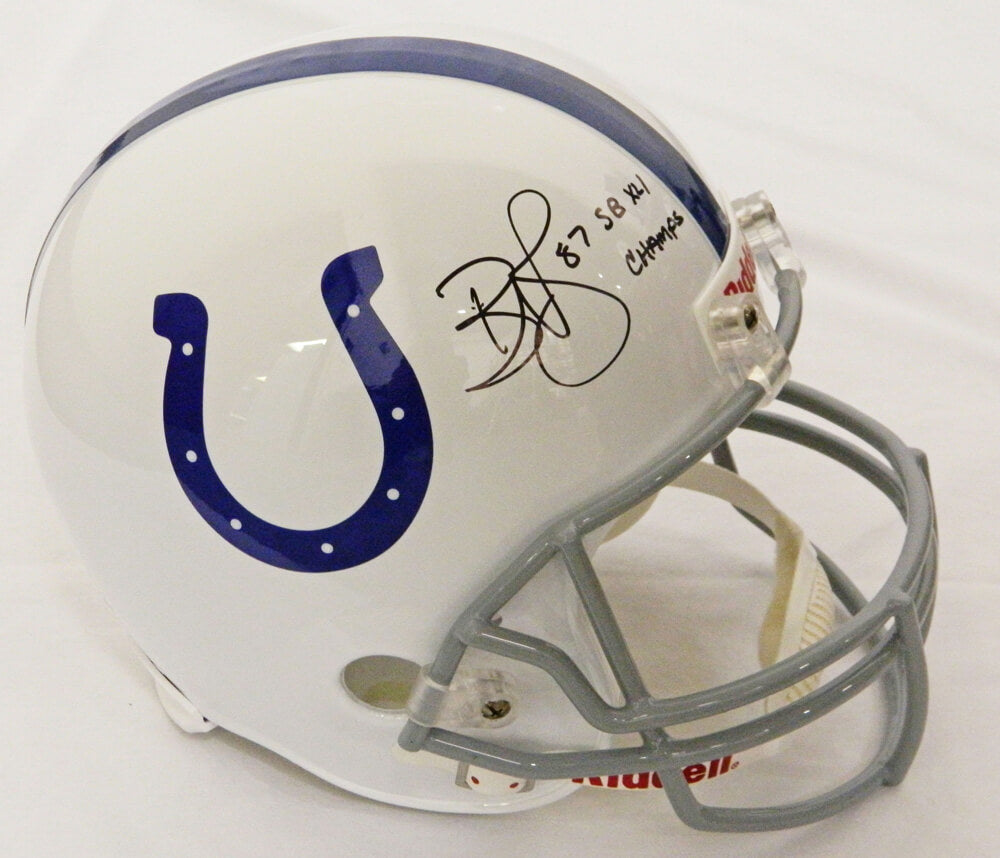 Reggie Wayne Signed Colts Riddell F/S Replica Helmet w/SB XLI Champs - WAYREP301 - Reggie Wayne Signed Colts Riddell F/S Replica Helmet w/SB XLI Champs product image