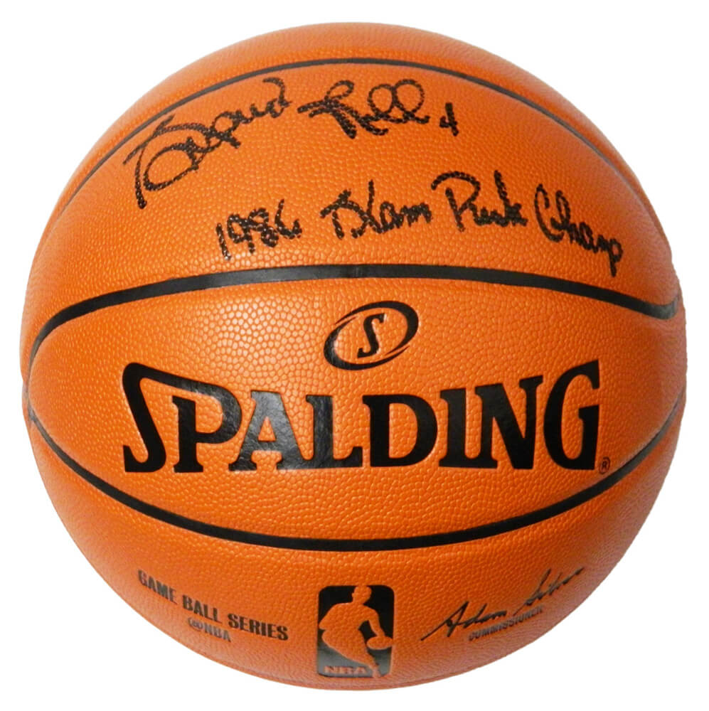 Spud Webb Signed Spalding NBA Game Series Basketball w/1986 Slam Dunk Champ - WEBBSK201 - Spud Webb Signed Spalding NBA Game Series Basketball w/1986 Slam Dunk Champ product image