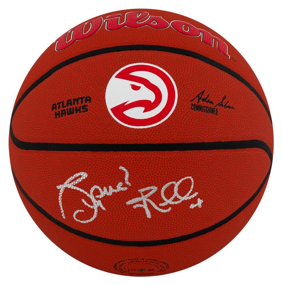 Spud Webb Signed Wilson Atlanta Hawks Logo NBA Basketball - WEBBSK206 - Spud Webb Signed Wilson Atlanta Hawks Logo NBA Basketball product image