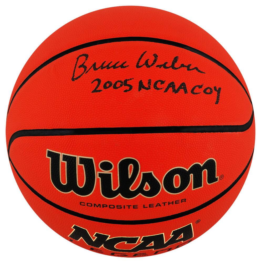 Bruce Weber Signed Wilson NCAA Full Size Basketball w/2005 Final 4 - WEBBSK231 - Bruce Weber Signed Wilson NCAA Full Size Basketball w/2005 Final 4 product image