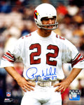 Roger Wehrli Signed Cardinals White Jersey Action 8x10 Photo w/HOF'07 - WEH08P301 - Roger Wehrli Signed Cardinals White Jersey Action 8x10 Photo w/HOF'07 product image